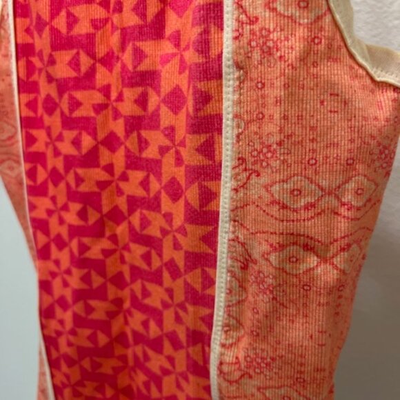 WE THE FREE PEOPLE People Too Hot To Handle Tank Top pink Combo Size:S - Picture 5 of 5